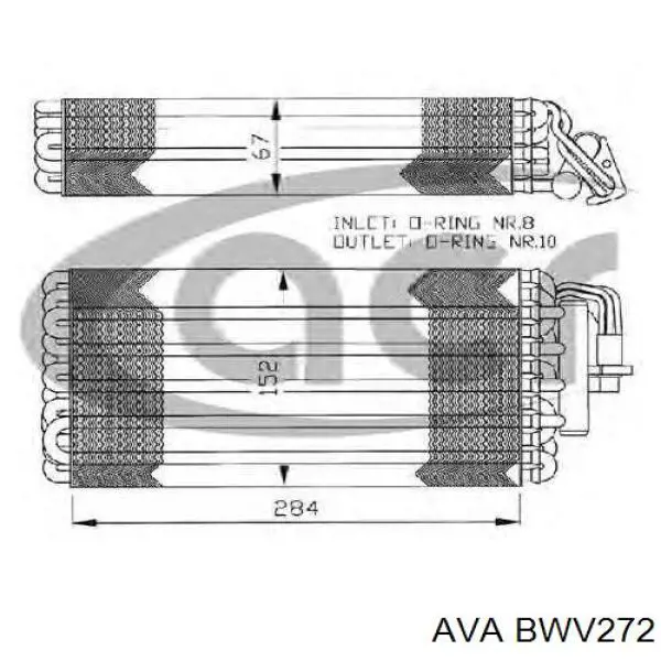 Evaporador, aire acondicionado para BMW 3 (E36)