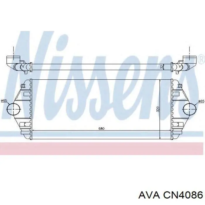 CN4086 AVA intercooler