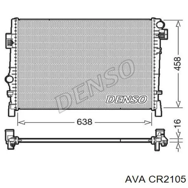Comprar CR2105 AVA Radiador de auto