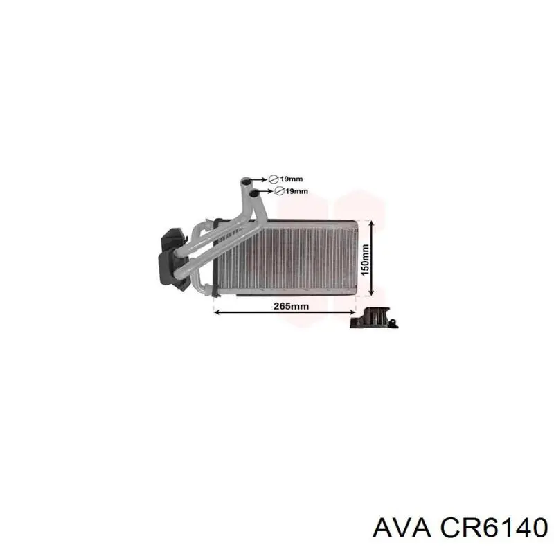 CR6140 AVA radiador de calefacción