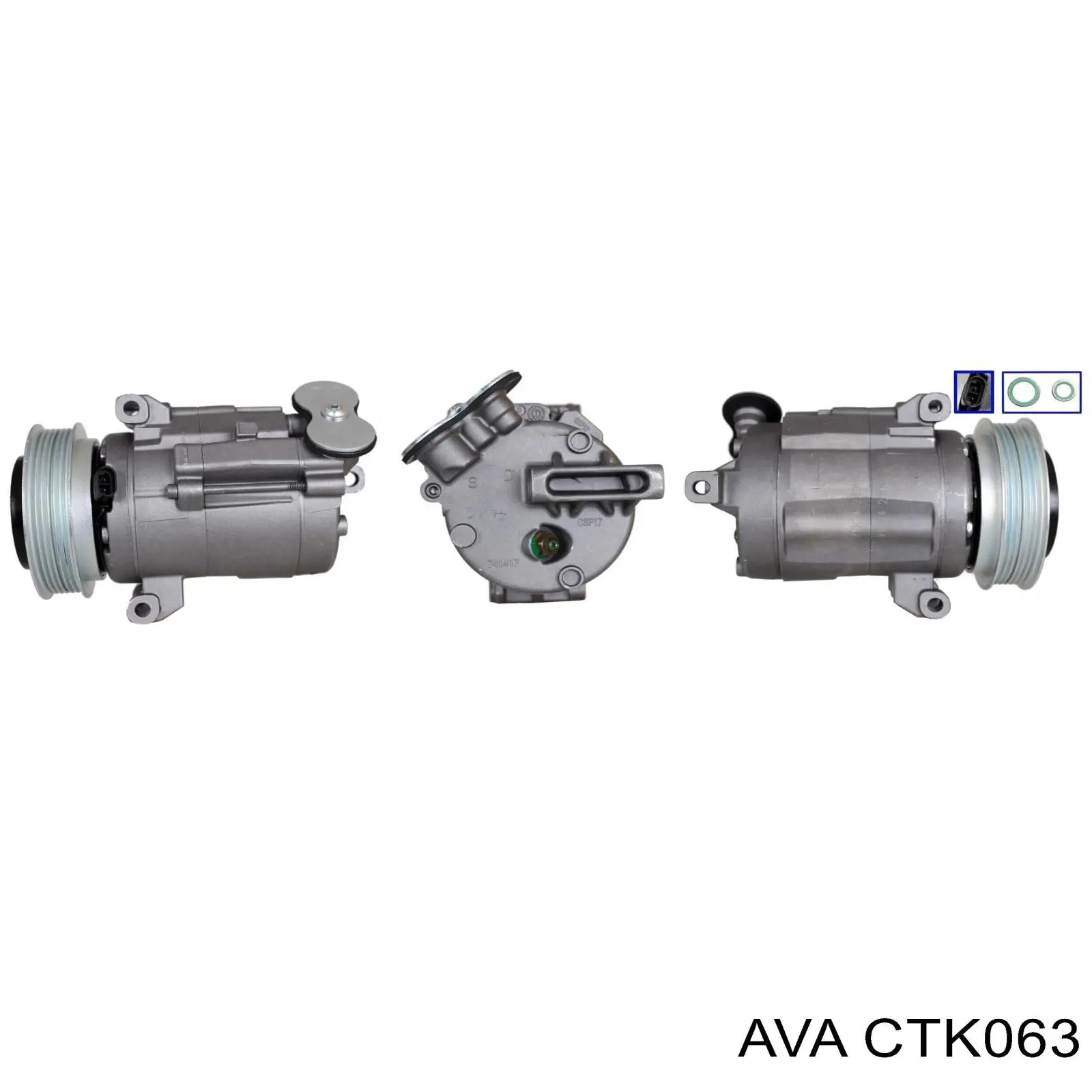 CTK063 AVA compresor de aire acondicionado