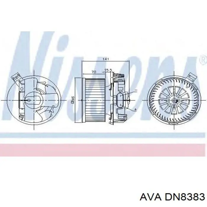 Ventilador de calefacción AVA DN8383 precio, desde 76,03 EUR