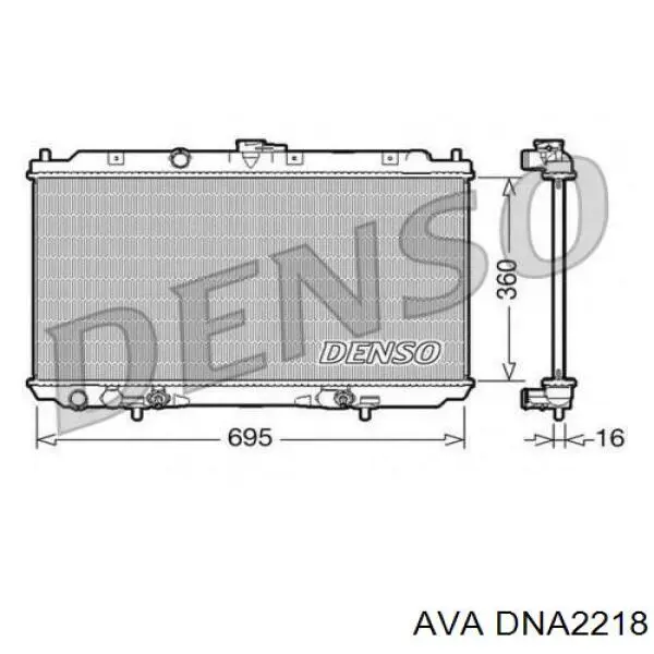 DNA2218 AVA radiador