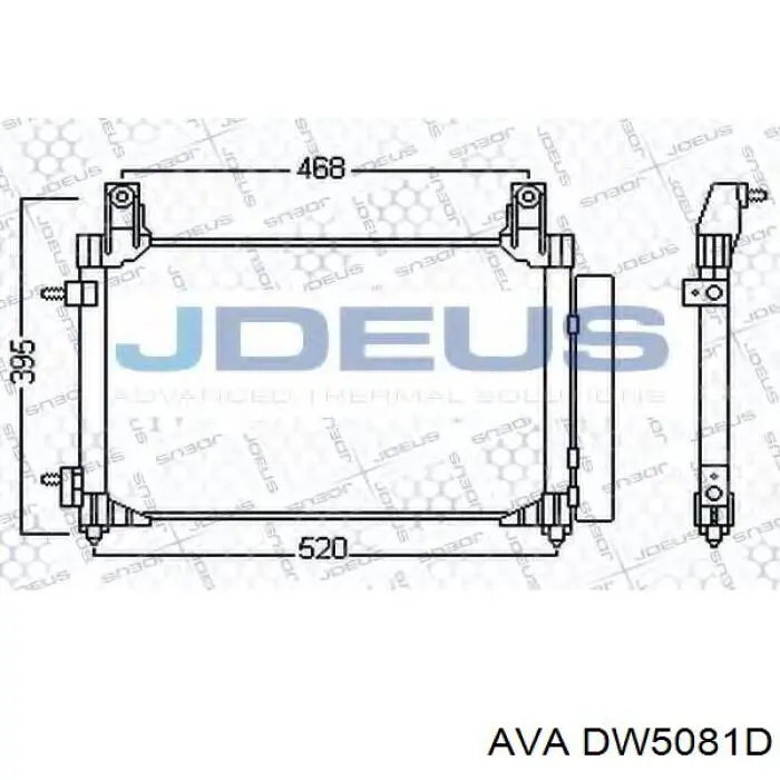 DW5081D AVA condensador aire acondicionado