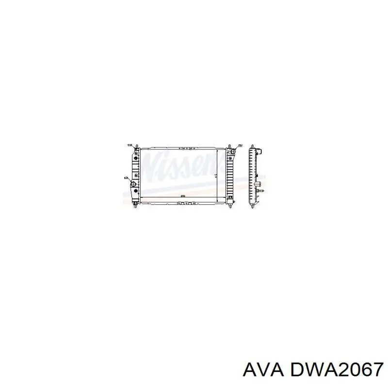 DWA2067 AVA radiador