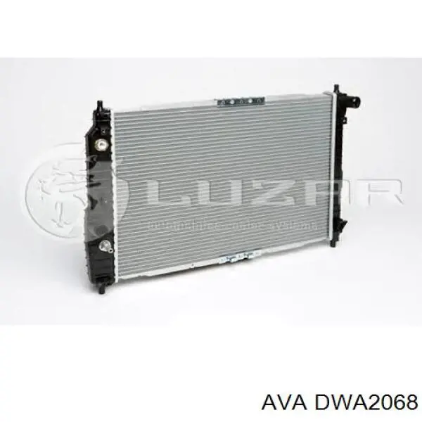 DWA2068 AVA radiador refrigeración del motor