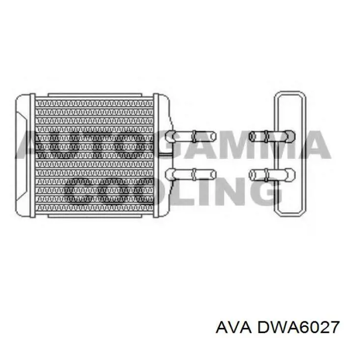 DWA6027 AVA radiador calefacción