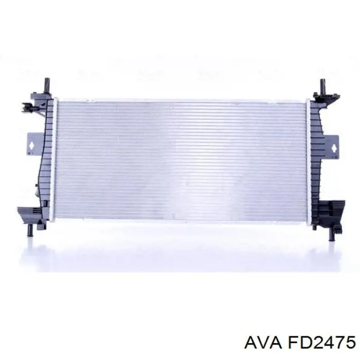 FD2475 AVA radiador refrigeración del motor