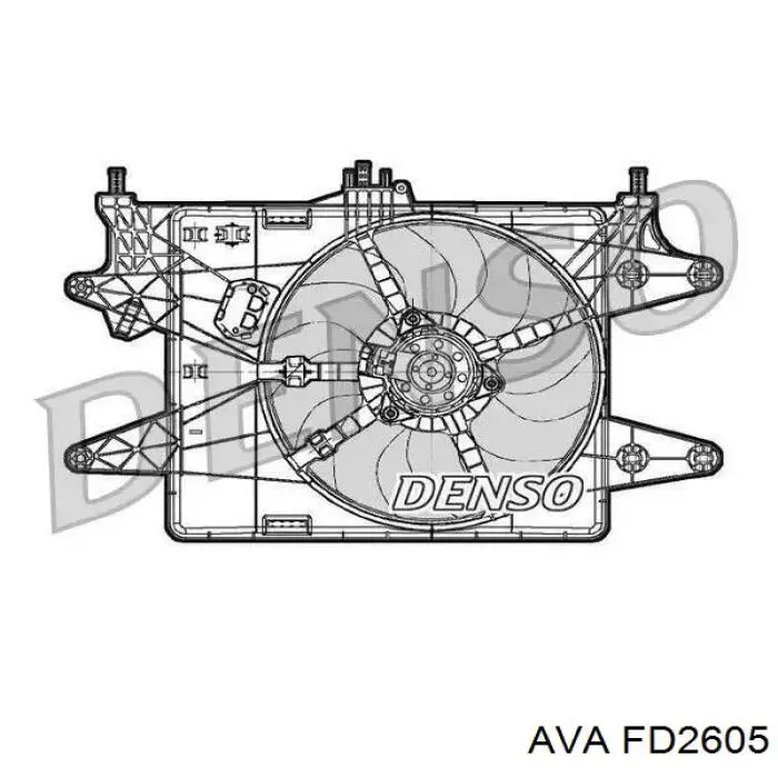 Comprar AE818005AA Ford Radiador de auto