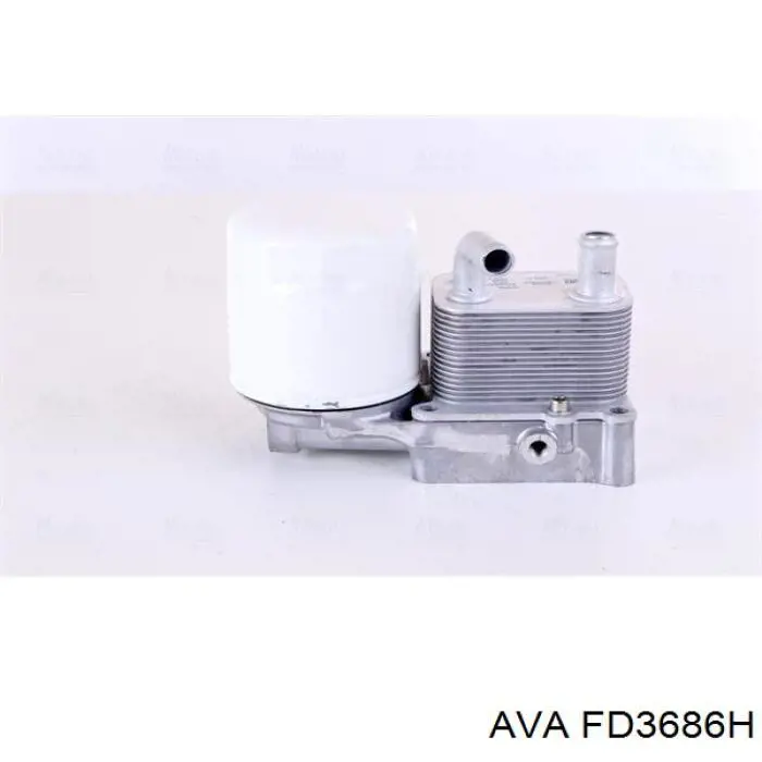 FD3686H AVA radiador de aceite, bajo de filtro