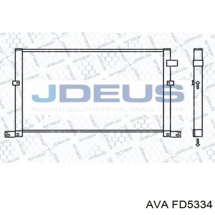 Condensador aire acondicionado FD5334 AVA