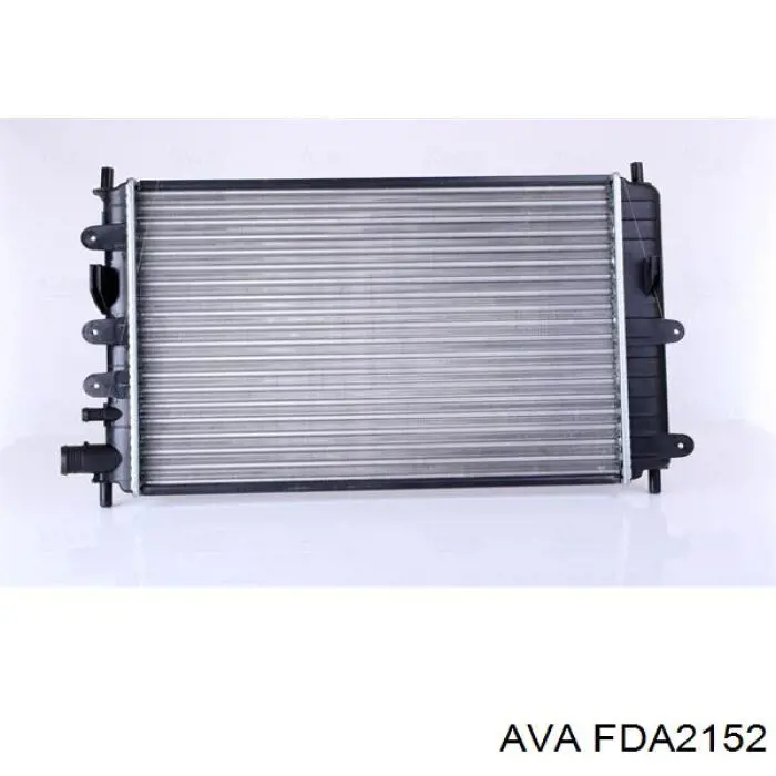 FDA 2152 AVA radiador refrigeración del motor