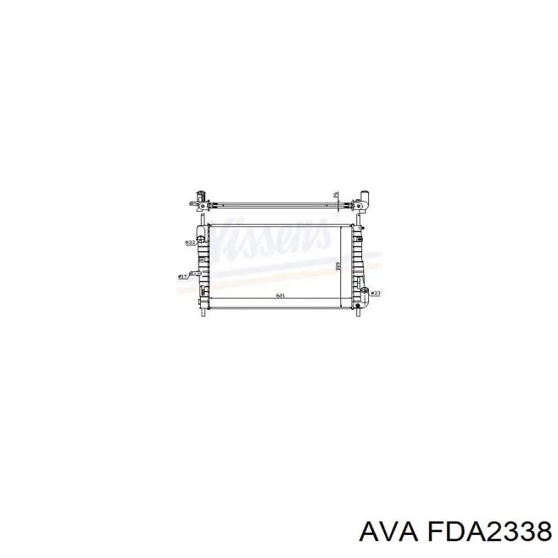 FDA2338 AVA radiador