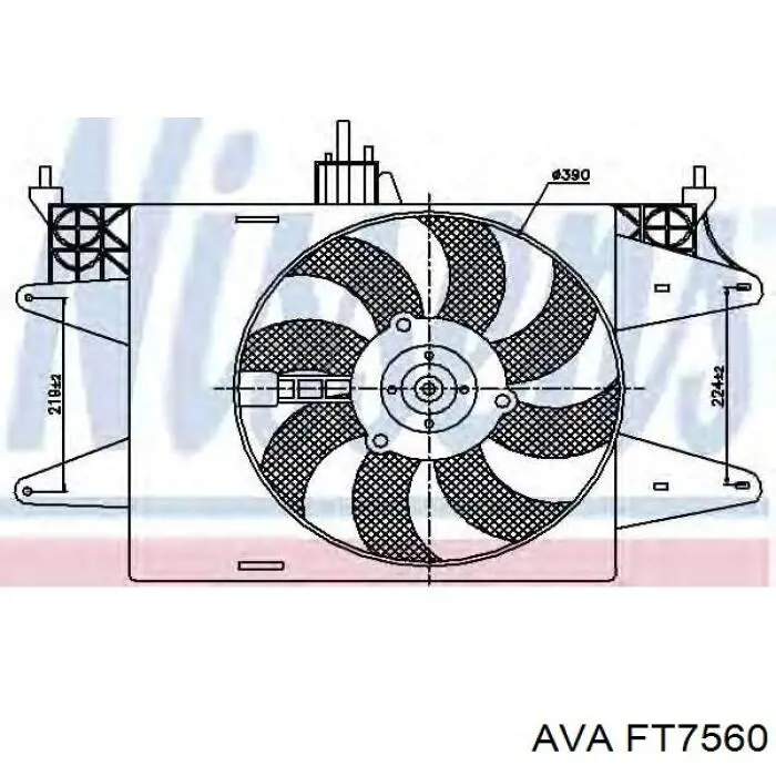 Comprar 51768022 Fiat/Alfa/Lancia Ventilador de radiador