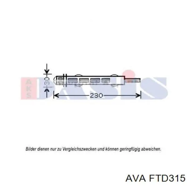 FTD315 AVA receptor-secador del aire acondicionado