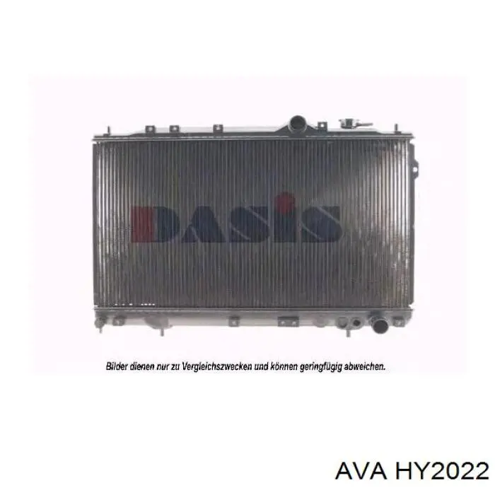 HY2022 AVA radiador