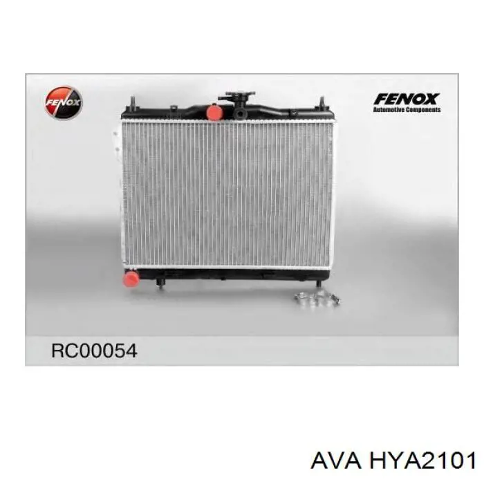 HYA2101 AVA radiador refrigeración del motor