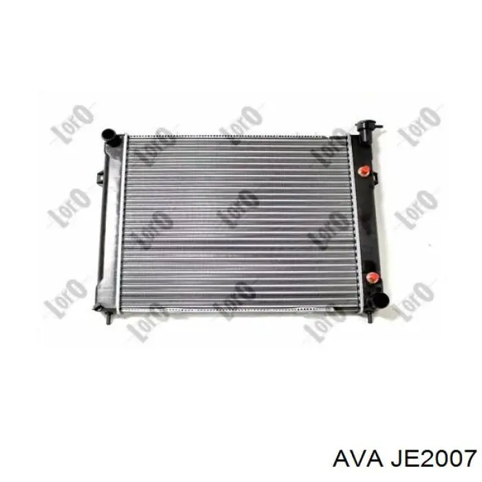 JE2007 AVA radiador refrigeración del motor