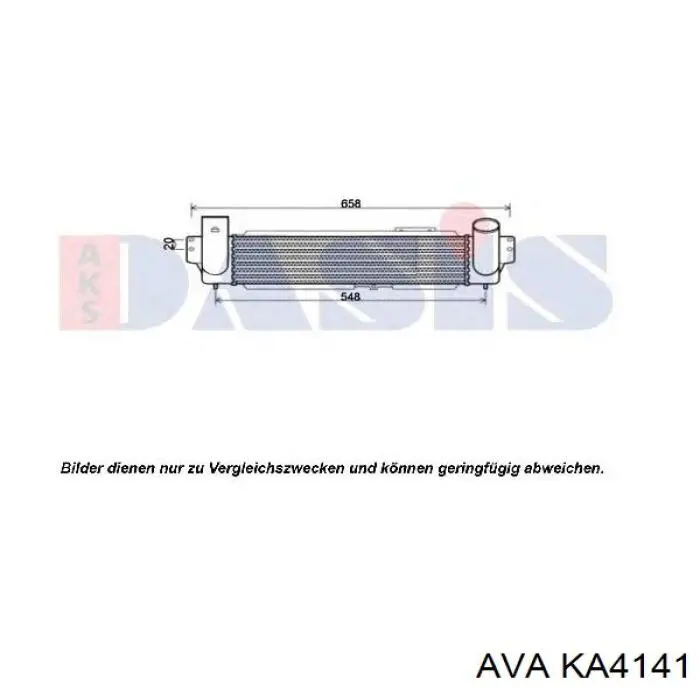 Radiador de aire de admisión KIA Sorento 1 JC
