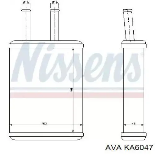 Radiador de calefacción AVA KA6047 precio, desde 27,67 EUR