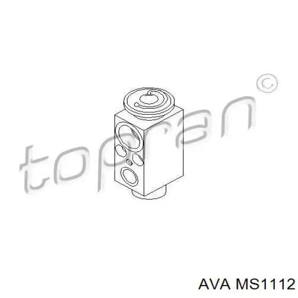 MS1112 AVA válvula de expansión, aire acondicionado