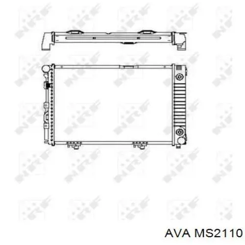 Água radiador Mercedes 1245000503 precio, desde 163,49 EUR