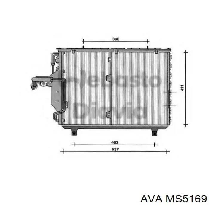 MS5169 AVA condensador aire acondicionado