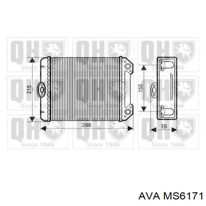 Comprar MS6171 AVA Radiador calefacción
