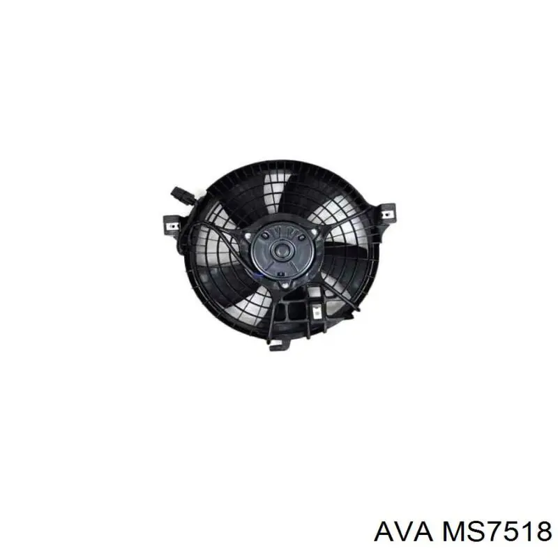 MS7518 AVA difusor de radiador, aire acondicionado, completo con motor y rodete