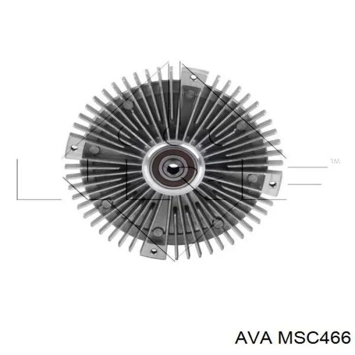 MSC466 AVA embrague, ventilador del radiador