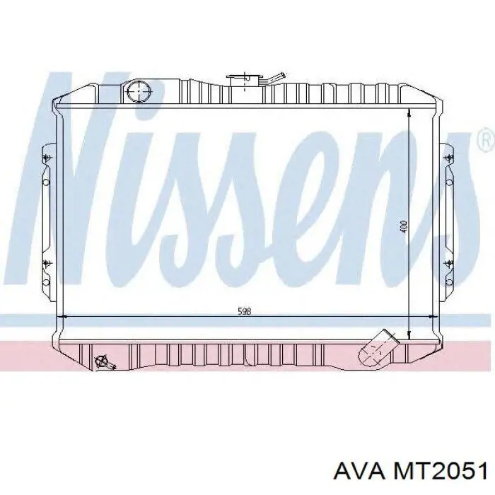 Água radiador Mitsubishi MB605273 precio, desde 94,82 EUR