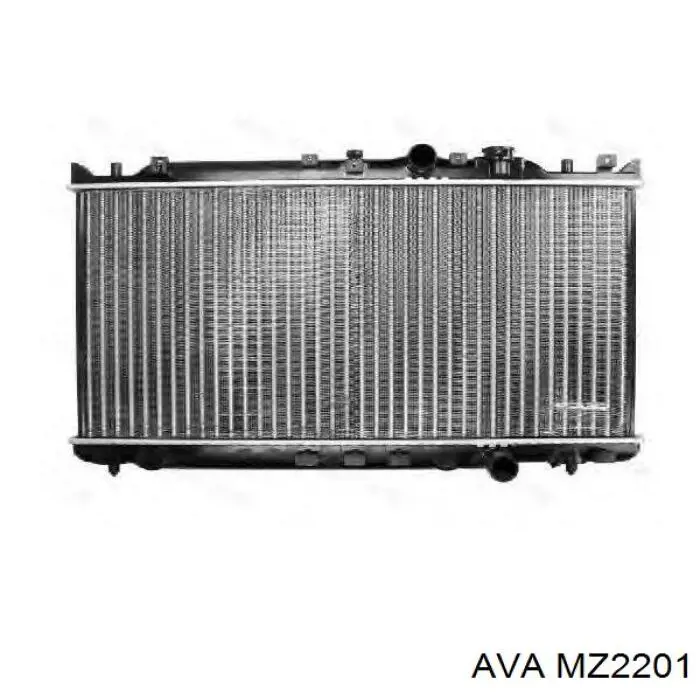 Radiador de água Mazda RF2A15200