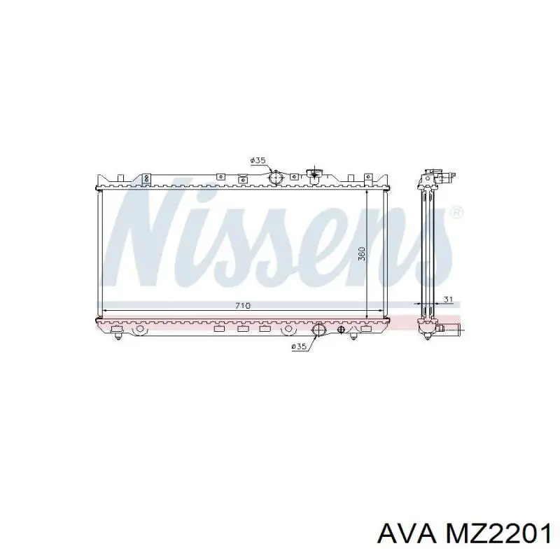 Água radiador Ford 6129659 precio, desde 90,11 EUR