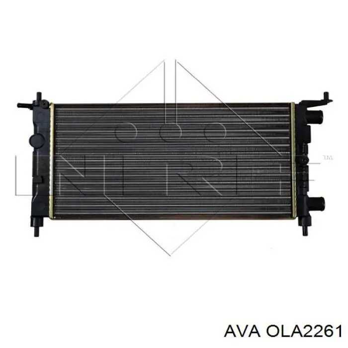 OLA2261 AVA radiador refrigeración del motor