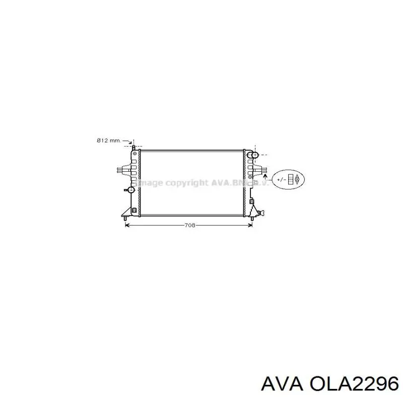 Comprar OLA2296 AVA Radiador de auto