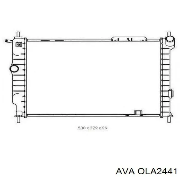 OLA2441 AVA Refrigeración del motor