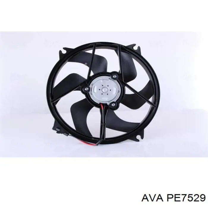 PE7529 AVA ventilador (rodete +motor refrigeración del motor con electromotor completo)