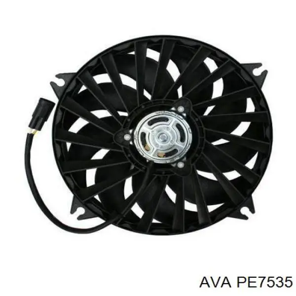 PE7535 AVA ventilador (rodete +motor refrigeración del motor con electromotor completo)