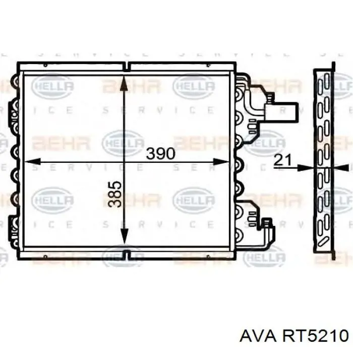 Aire acondicionado capacitor Renault (RVI) 7700826693 precio, desde 43,56 EUR