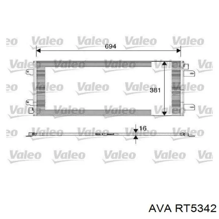 RT5342 AVA condensador aire acondicionado