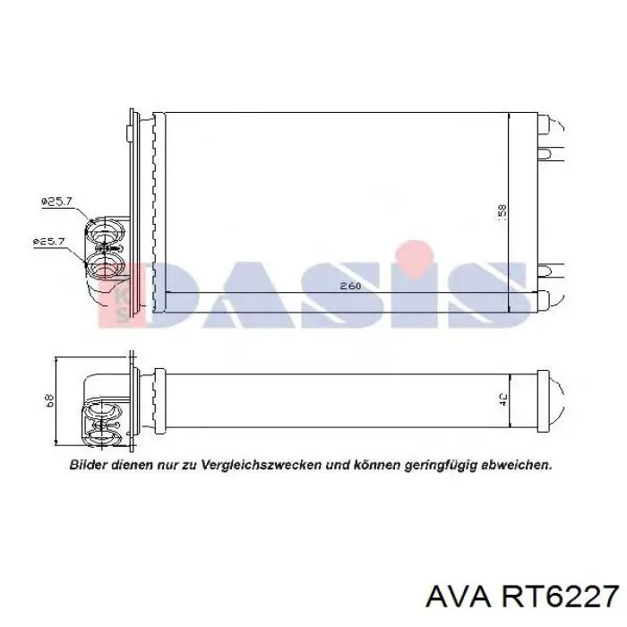 Calefactor AVA RT6227