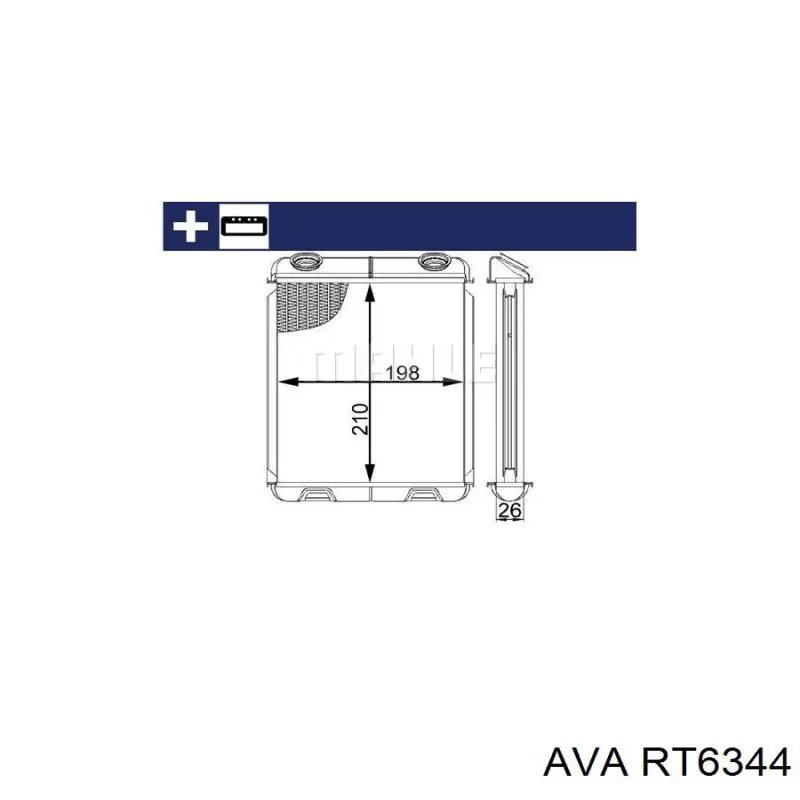 Radiador de calefacción AVA RT6344 precio, desde 48,08 EUR