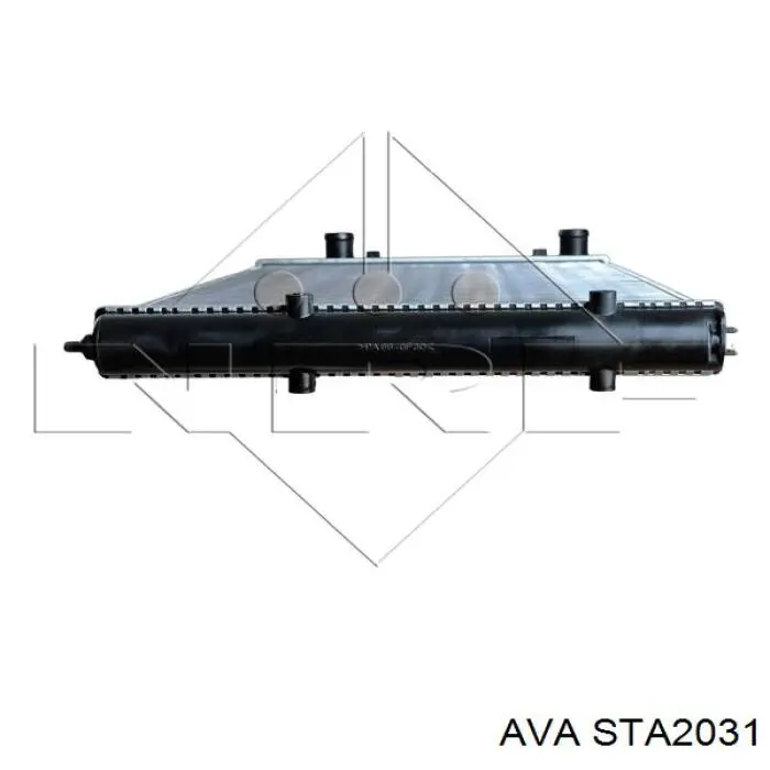 STA2031 AVA radiador refrigeración del motor