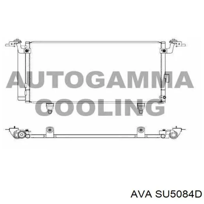 KTT110594 Thermotec Radiador de aire acondicionado