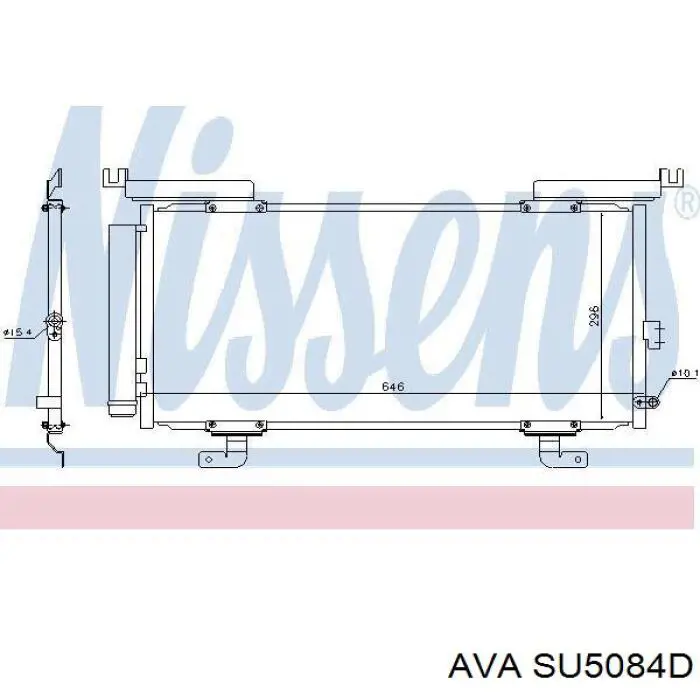 Condensador aire acondicionado KTT110594 Thermotec
