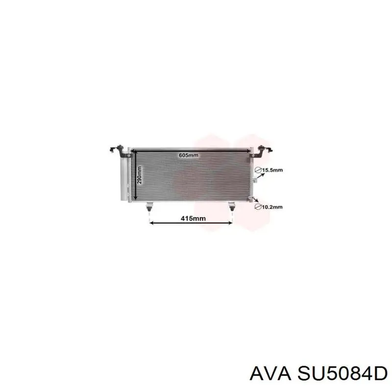Comprar KTT110594 Thermotec Condensador de aire acondicionado