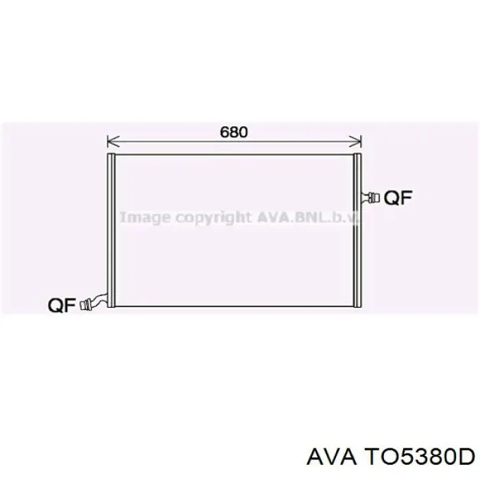 Comprar 8846060903 Toyota Condensador de aire acondicionado