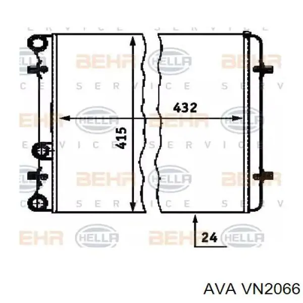 Água radiador VAG 353121253J precio, desde 58,03 EUR