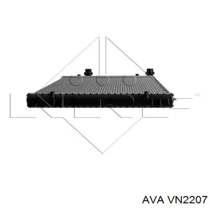 Água radiador AVA VN2207 precio, desde 98,79 EUR