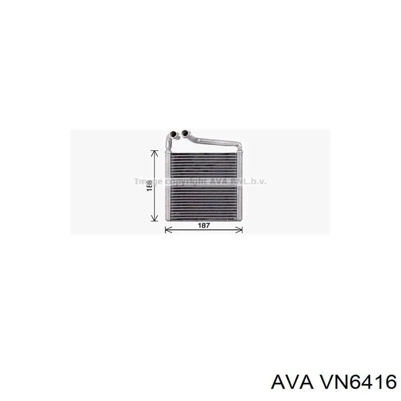 Radiador de calefacción AVA VN6416 precio, desde 54,64 EUR